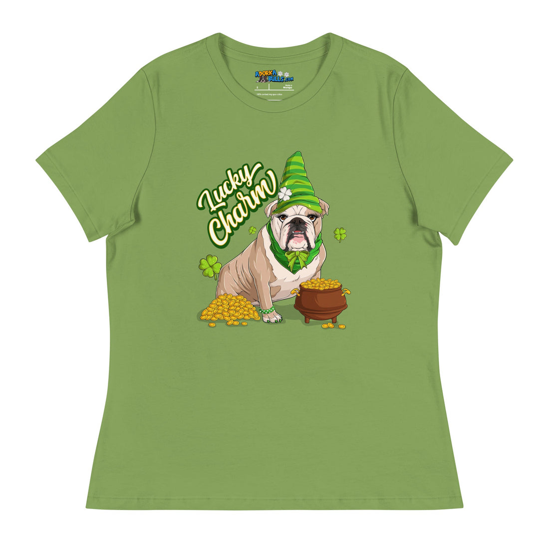 "Lucky Charm" Female Bulldog Women&