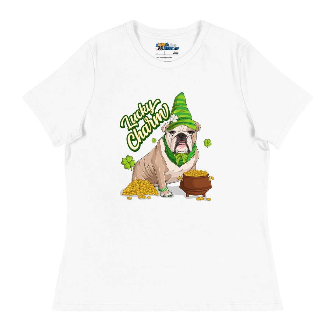 "Lucky Charm" Female Bulldog Women&