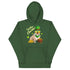 "Lucky Charm" Male Bulldog Hoodie | Fawn & White Colored
