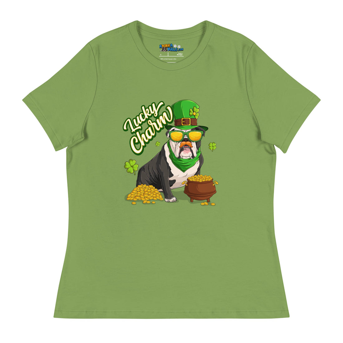 "Lucky Charm" Male Bulldog Women&