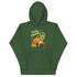 "Lucky Charm" Male Frenchie Hoodie | Red & White Colored