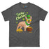 "Lucky Charm" Male Frenchie Men’s T-Shirt | Fawn & White Colored