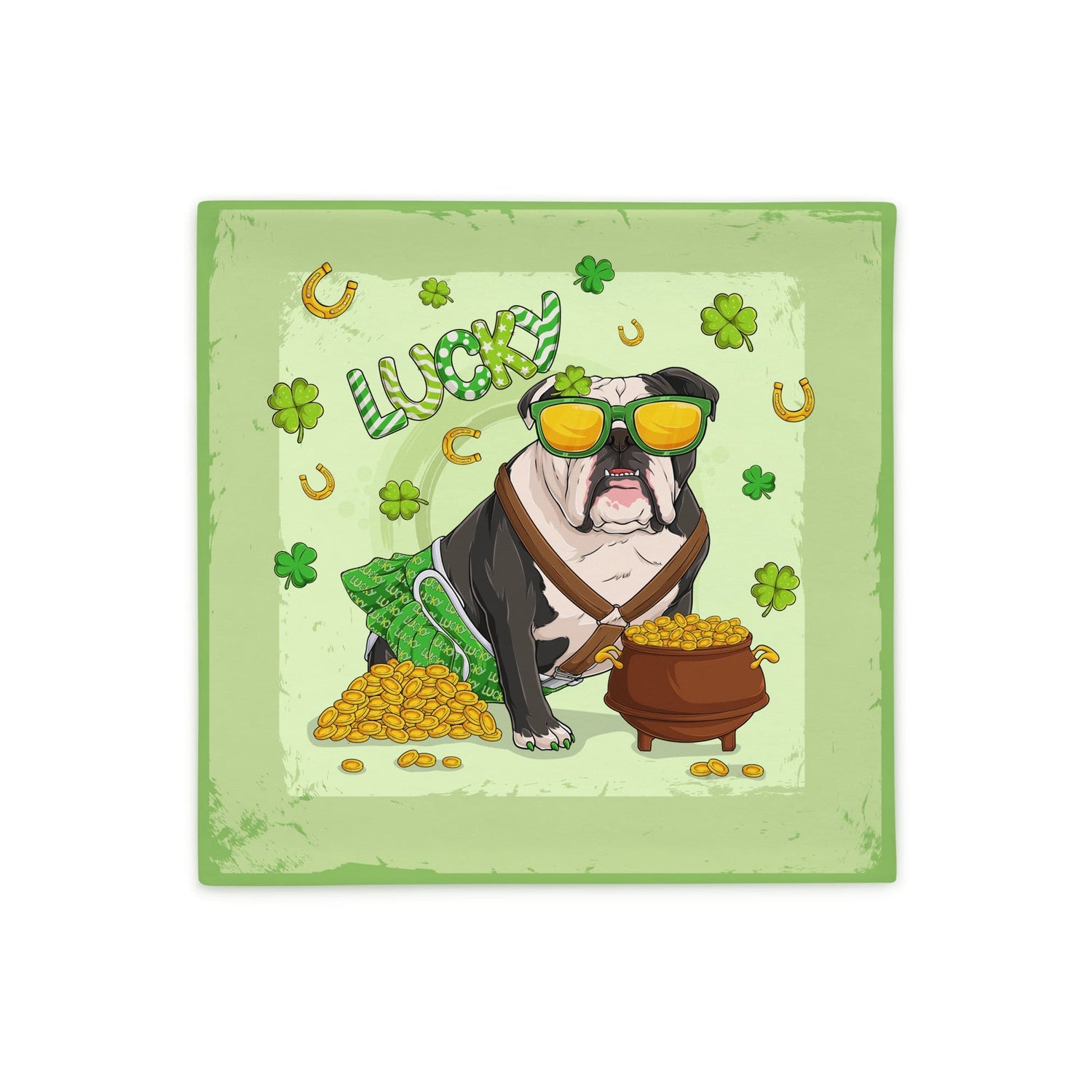 &quot;Lucky&quot; Pillow Case