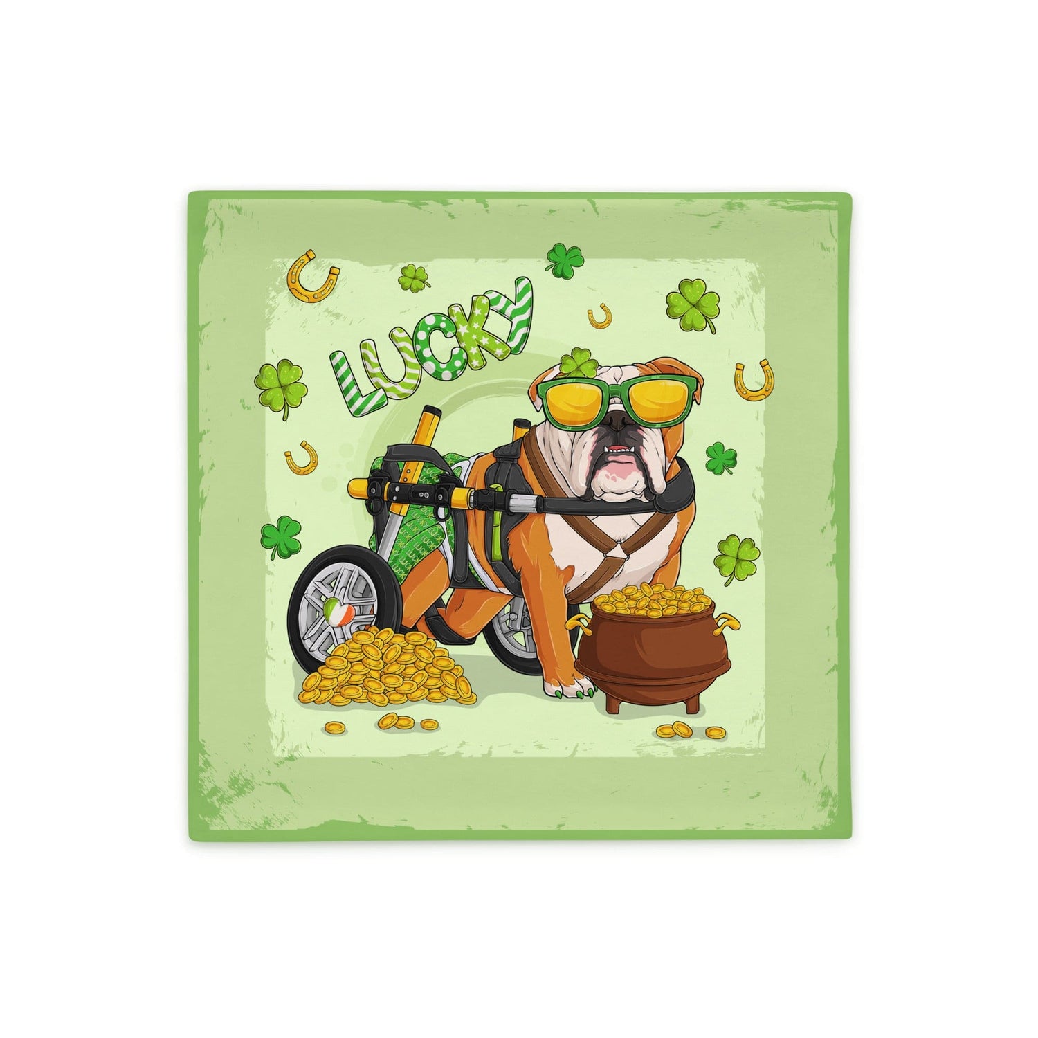 &quot;Lucky&quot; Pillow Case