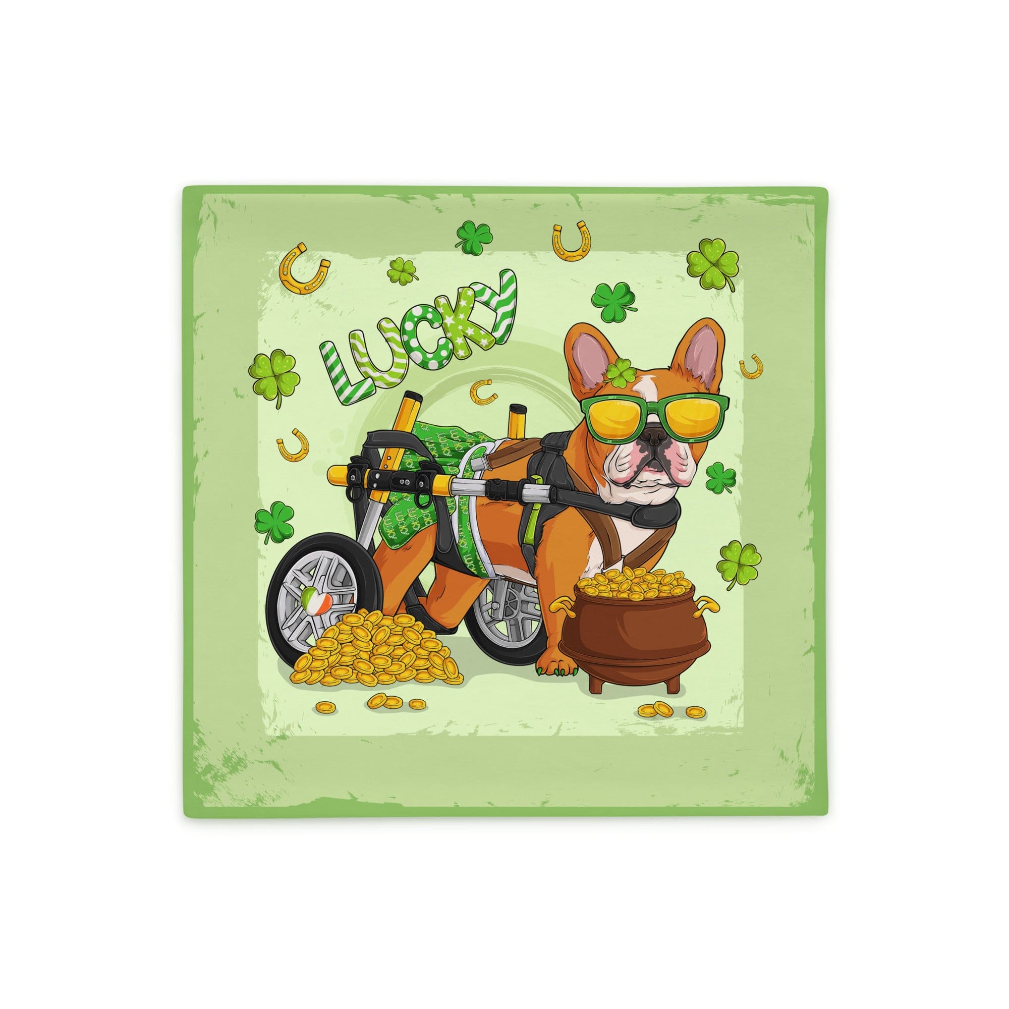 &quot;Lucky&quot; Pillow Case