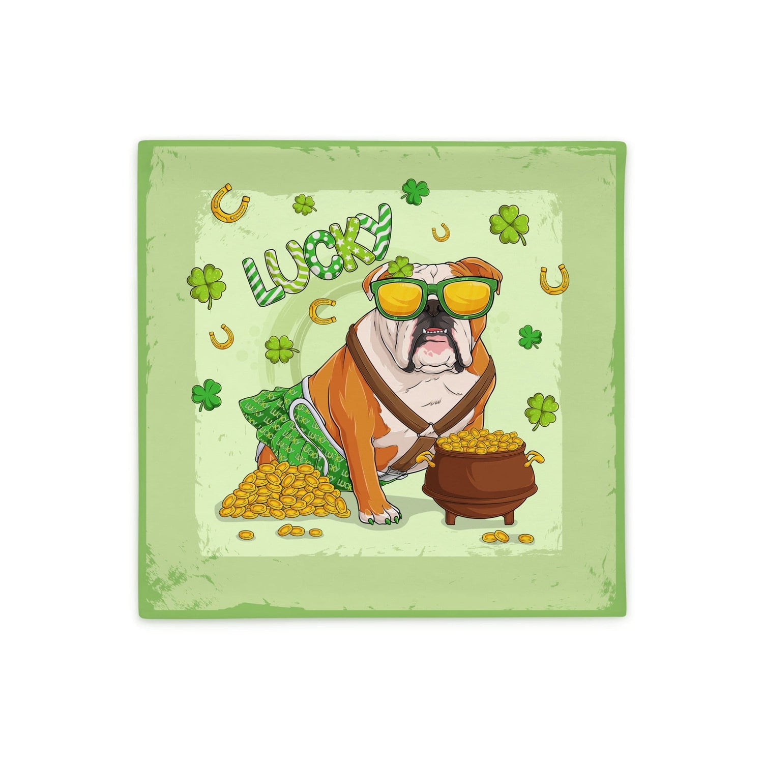 &quot;Lucky&quot; Pillow Case