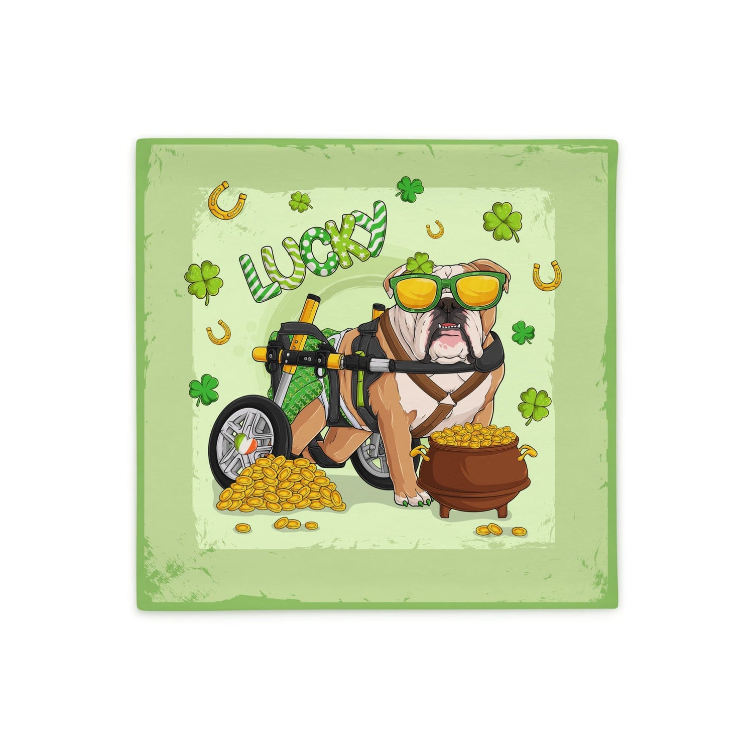 &quot;Lucky&quot; Pillow Case