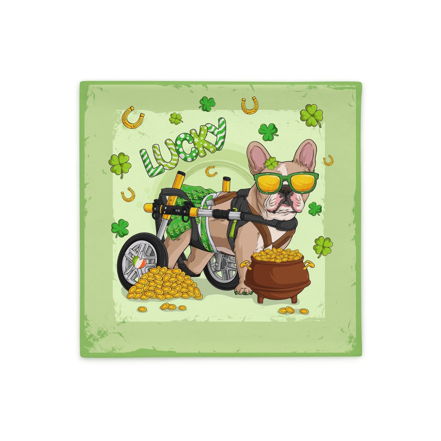 &quot;Lucky&quot; Pillow Case