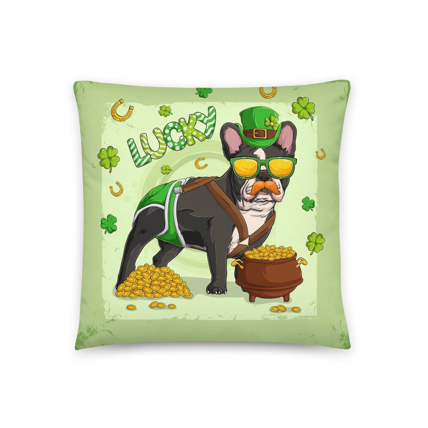 &quot;Lucky&quot; Throw Pillow