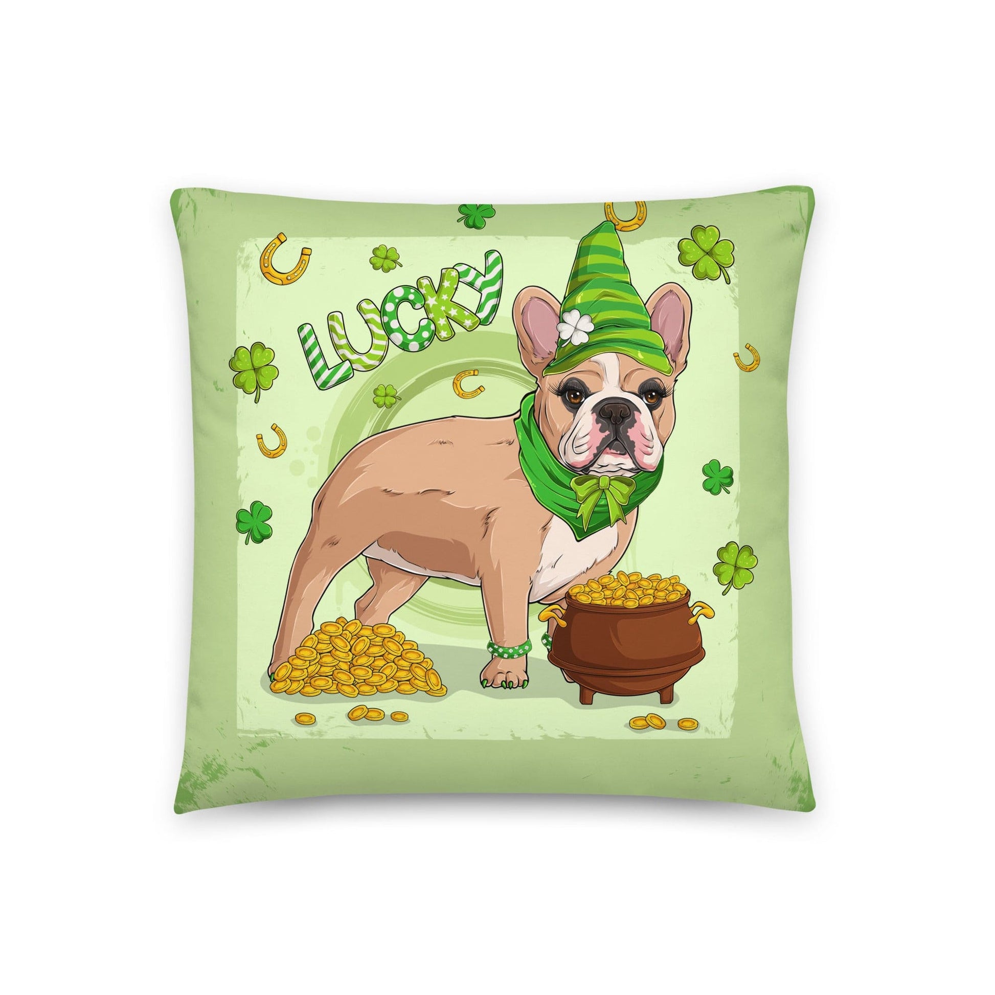 "Lucky" Throw Pillow