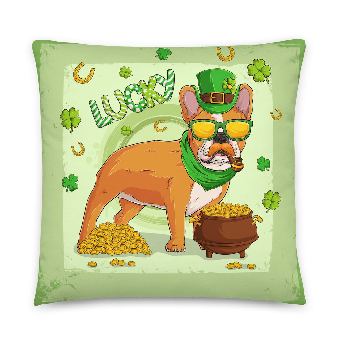 &quot;Lucky&quot; Throw Pillow