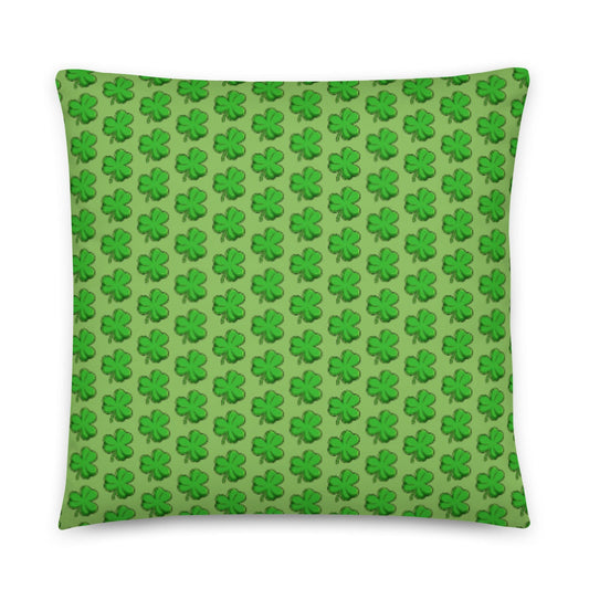 "Lucky Throw Pillow