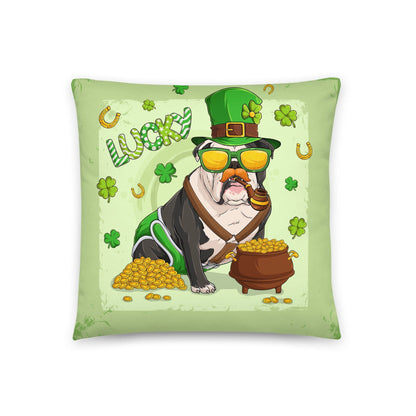 &quot;Lucky&quot; Throw Pillow