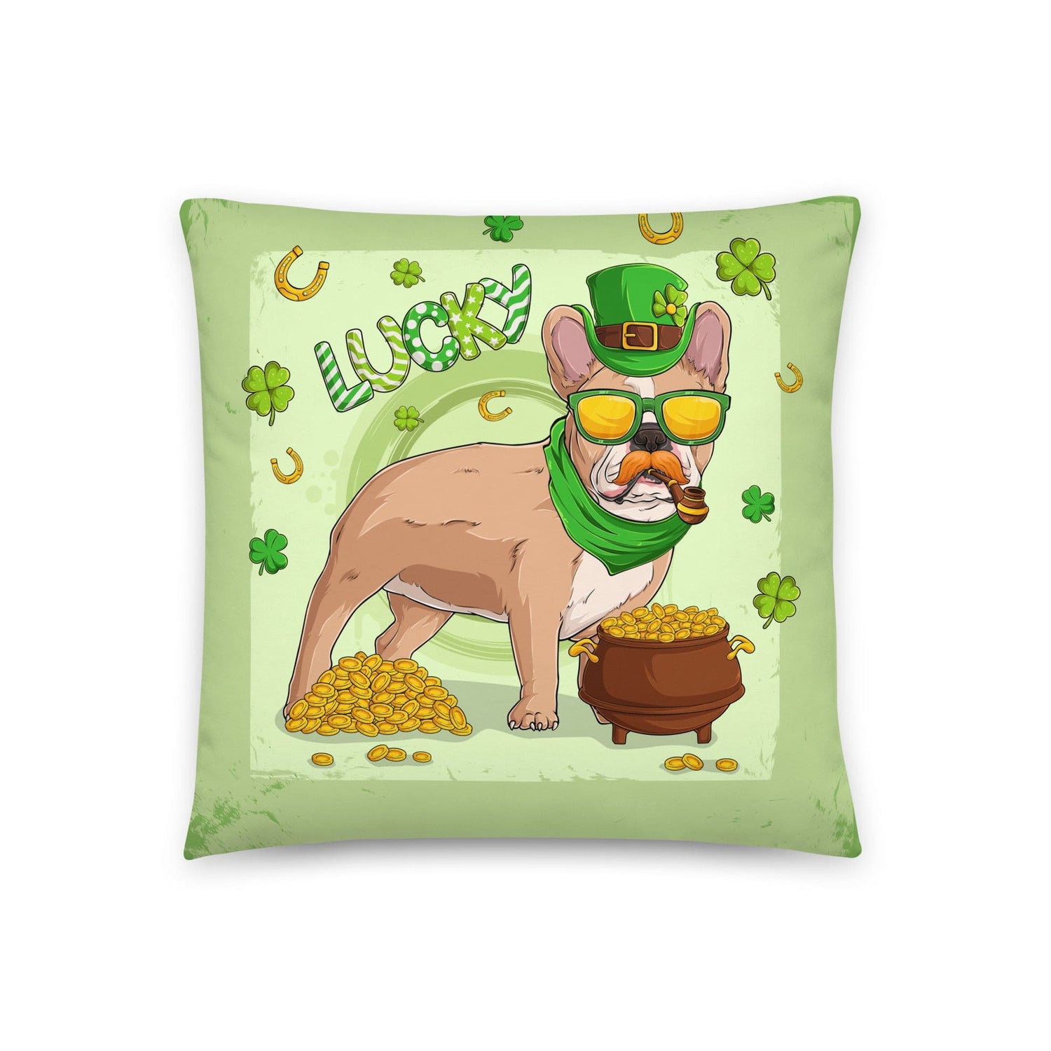 &quot;Lucky&quot; Throw Pillow