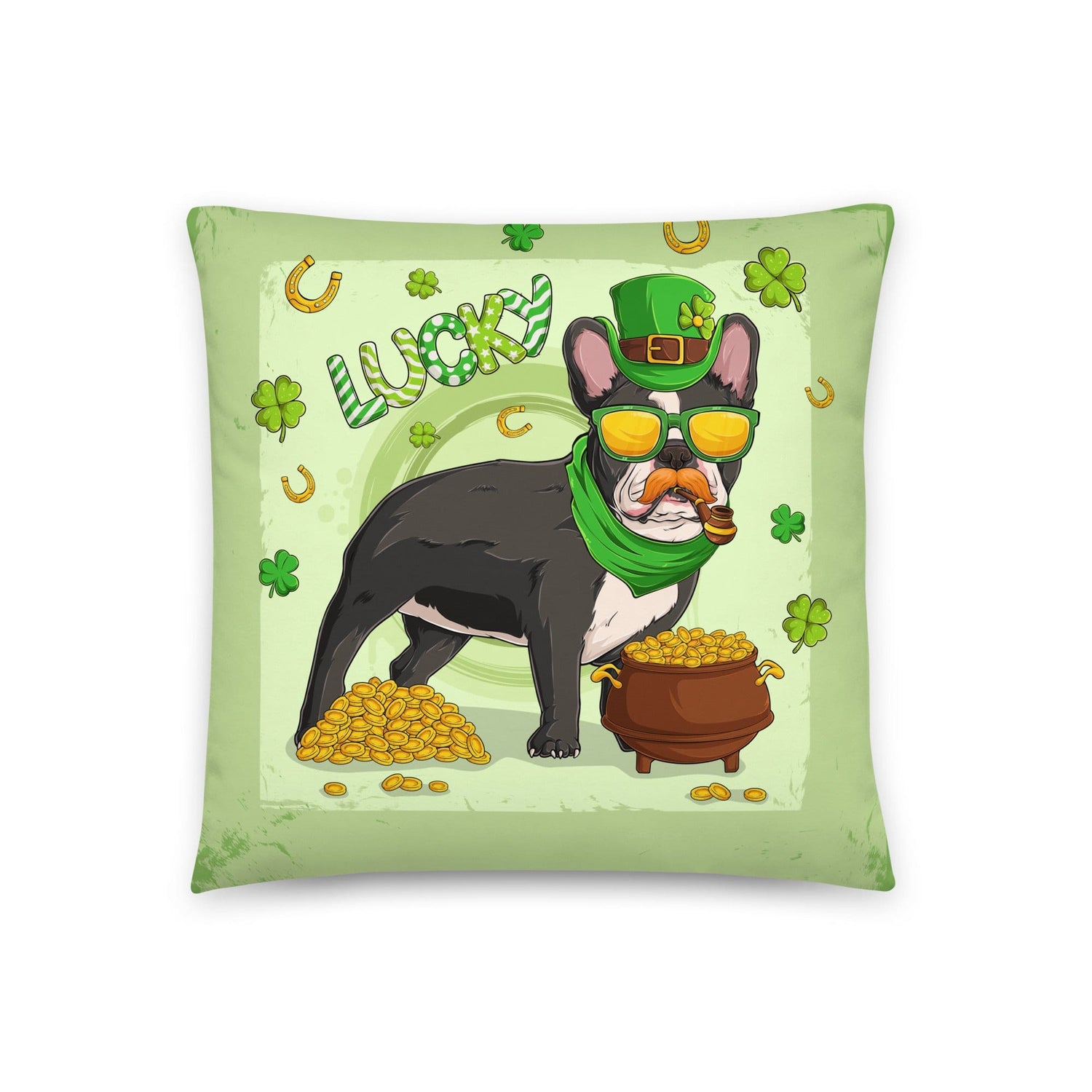 &quot;Lucky&quot; Throw Pillow