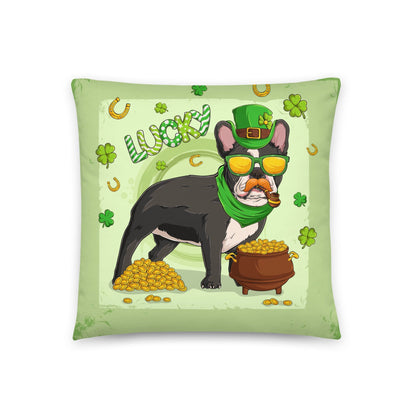 &quot;Lucky&quot; Throw Pillow