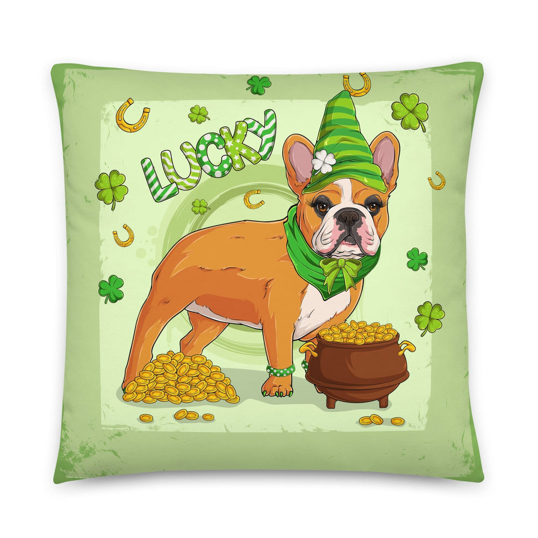 &quot;Lucky&quot; Throw Pillow