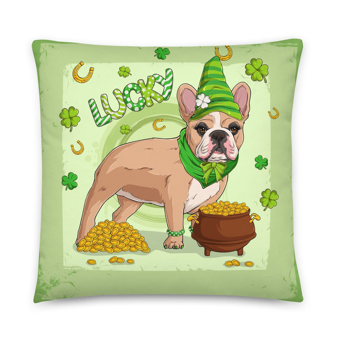 &quot;Lucky&quot; Throw Pillow
