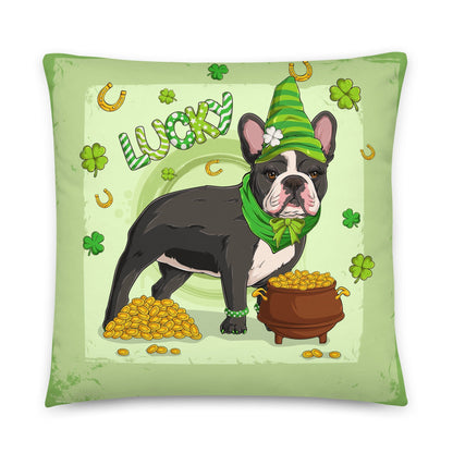 &quot;Lucky&quot; Throw Pillow