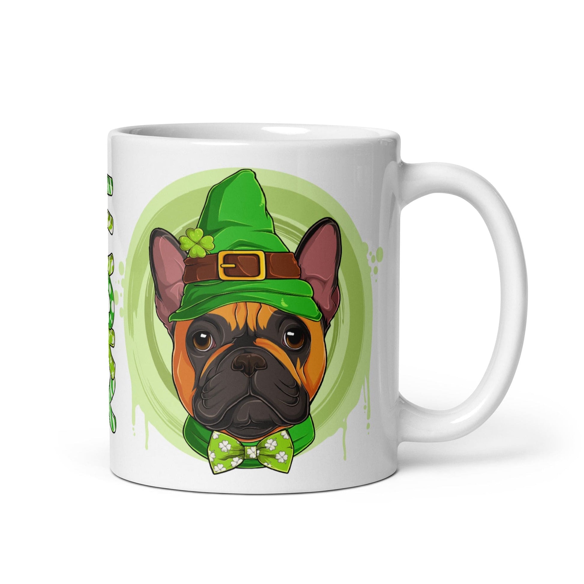 Lucky White Glossy Mug