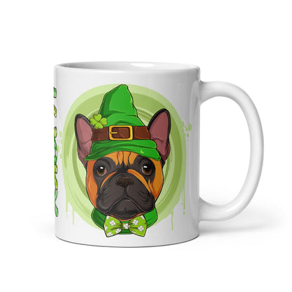 Lucky White Glossy Mug