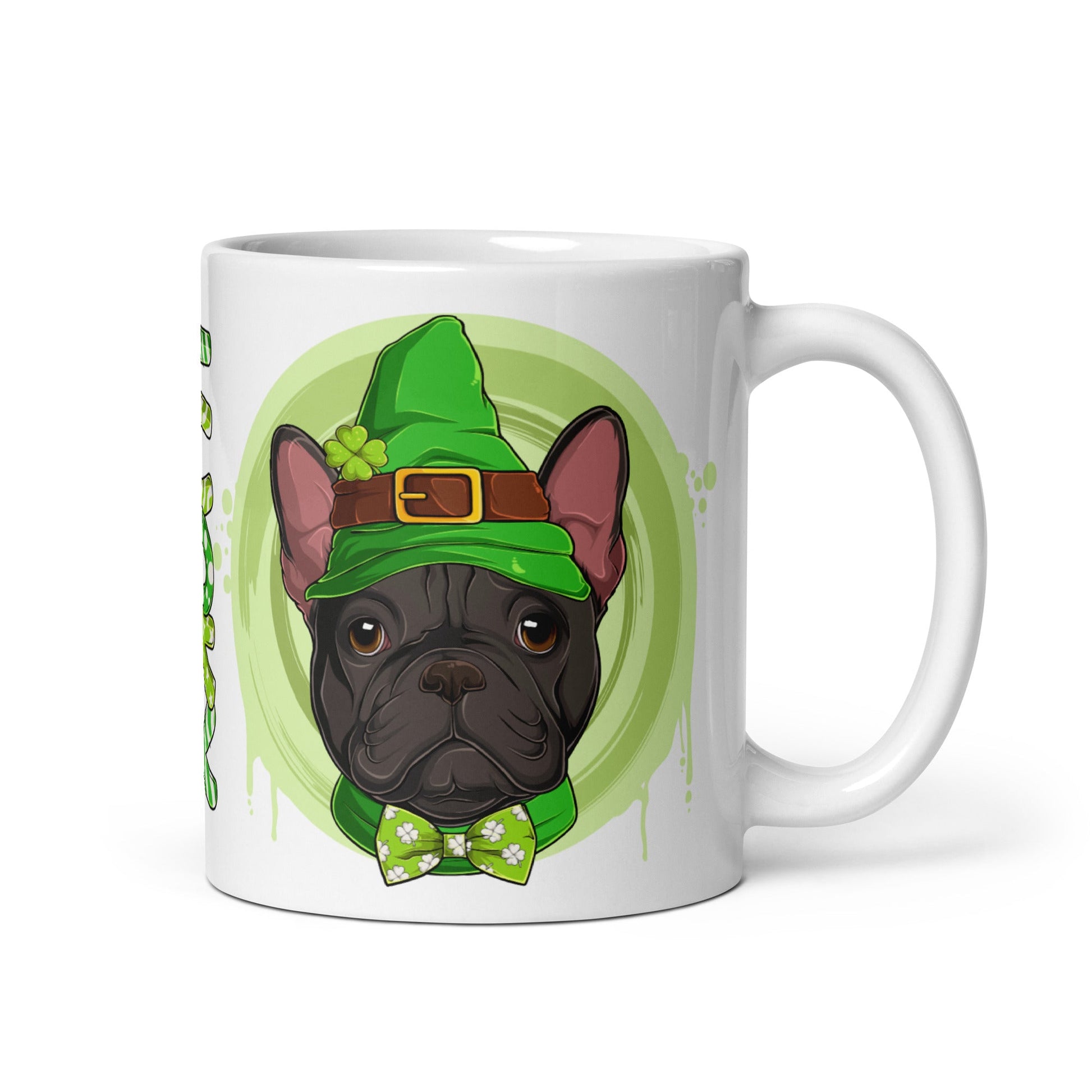 Lucky White Glossy Mug