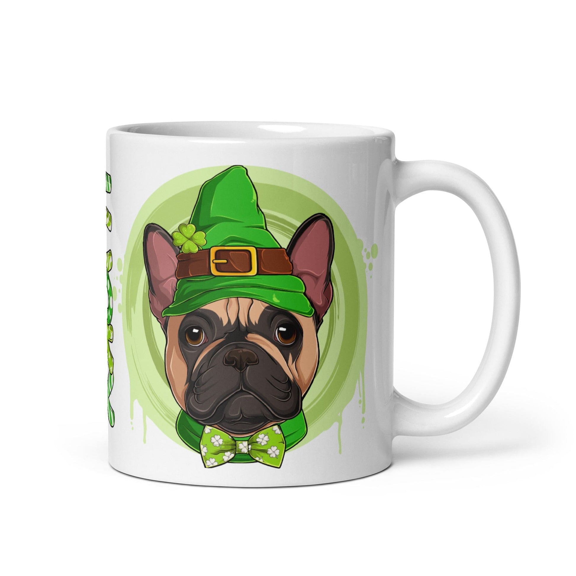 Lucky White Glossy Mug