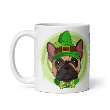 Lucky White Glossy Mug