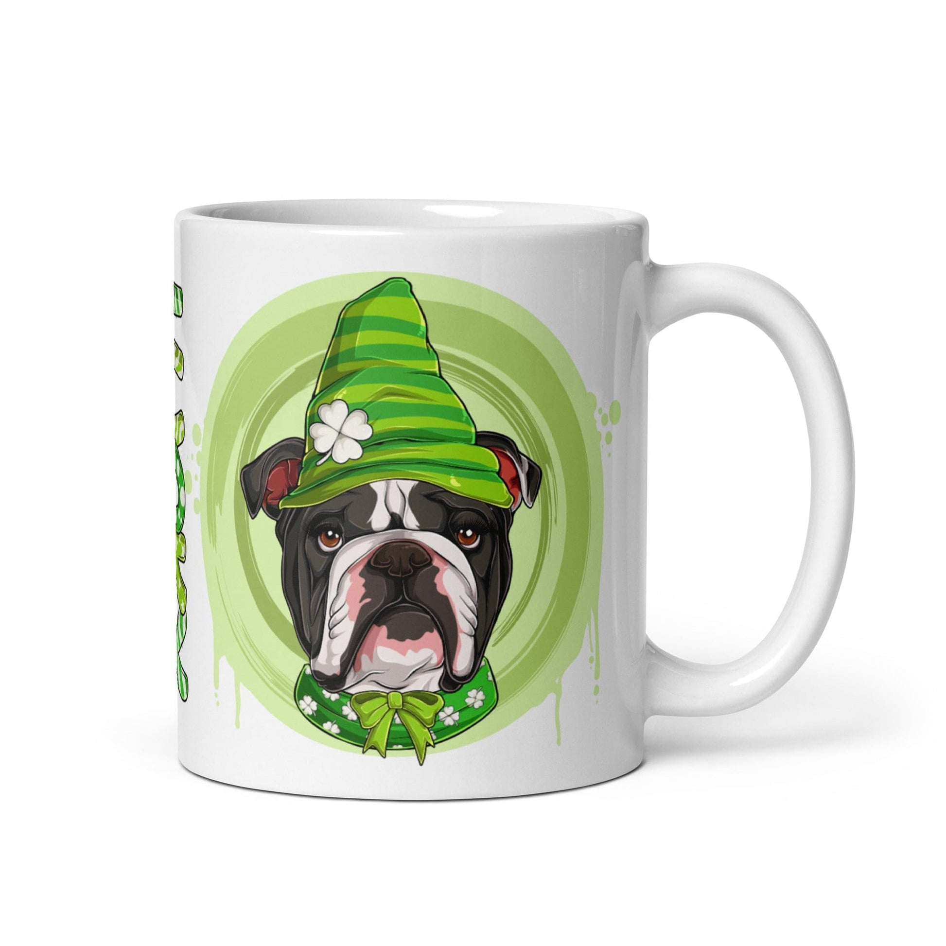 Lucky White Glossy Mug