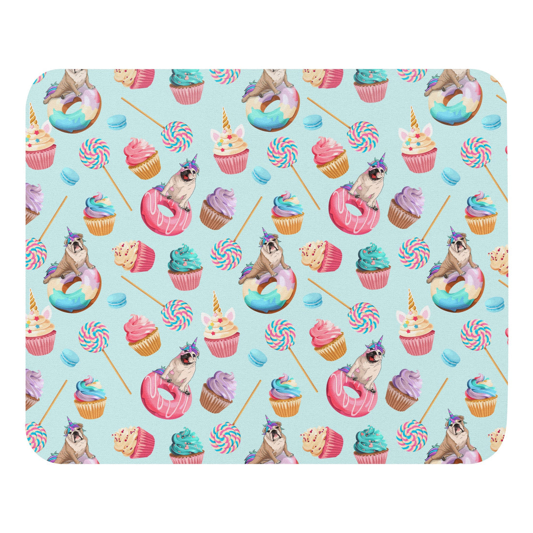 Magical Bullicorns & Sweet Treats Mouse pad