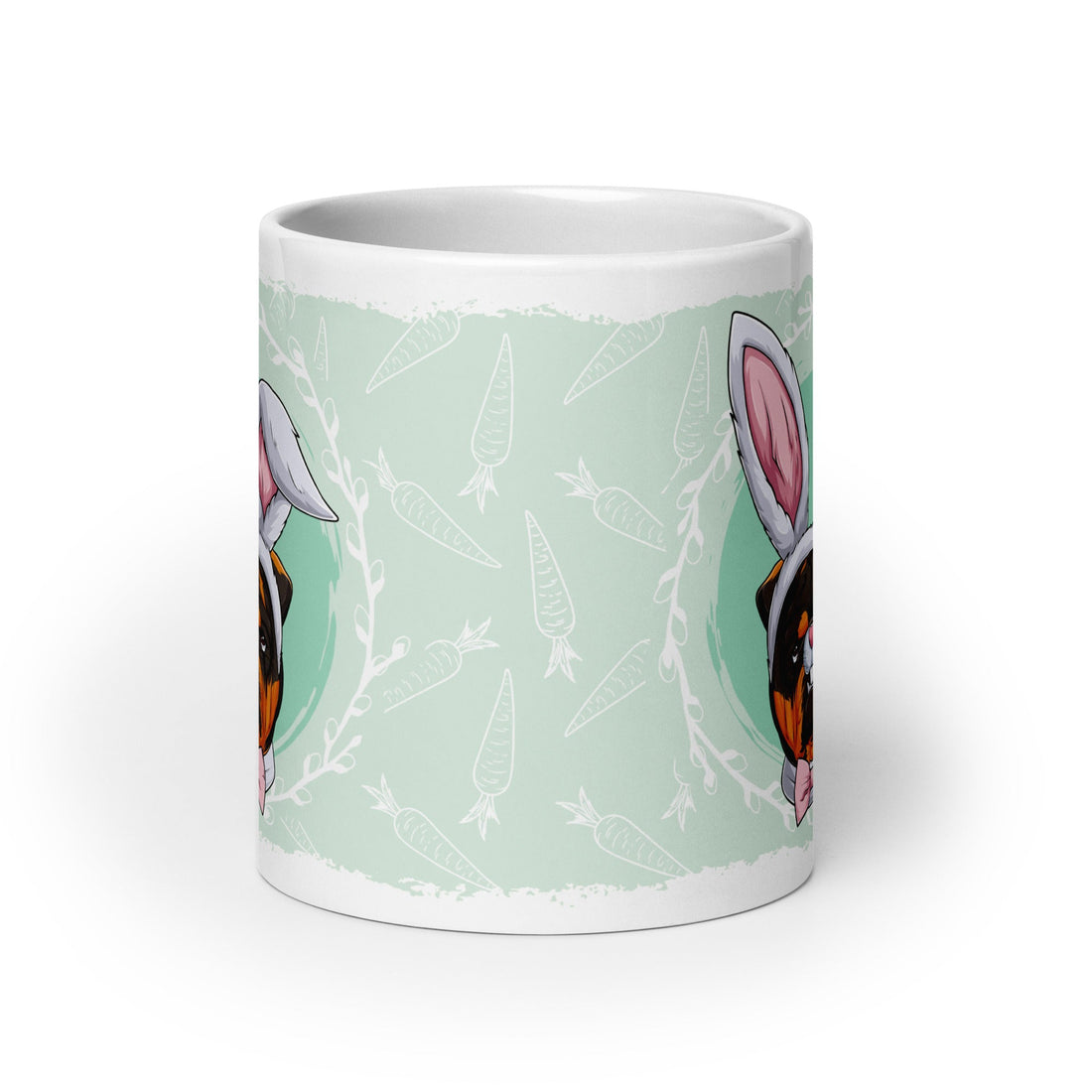 Male Easter Bulldog Mug (20oz) | Tri Colored