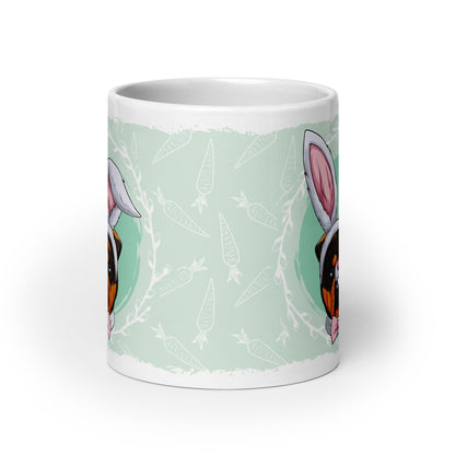 Male Easter Bulldog Mug (20oz) | Tri Colored