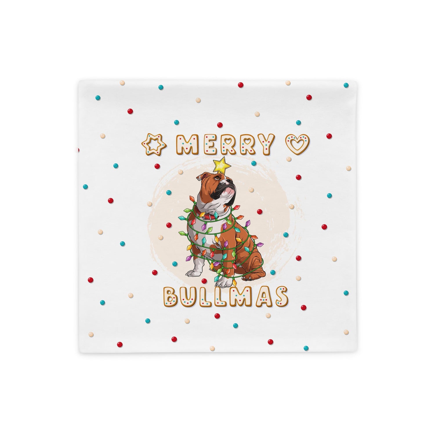 Merry Bullmas Pillow Case