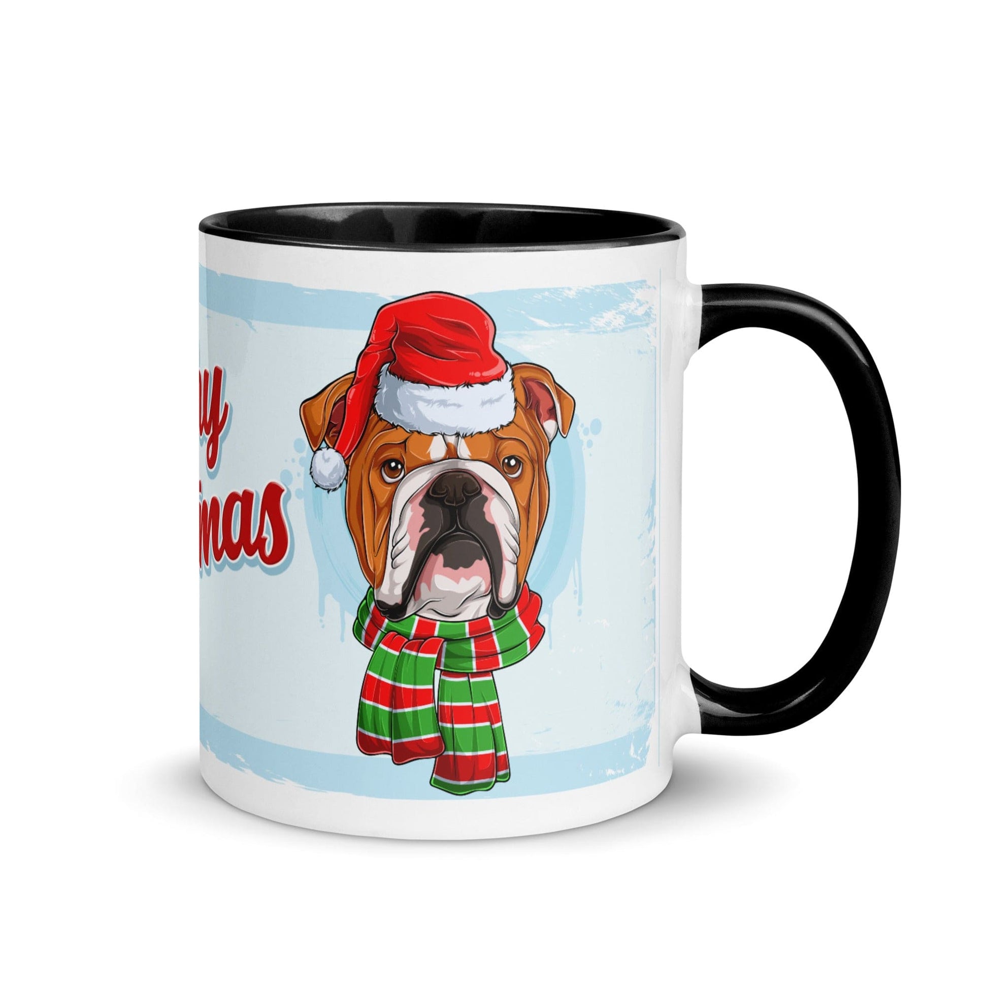 Merry Christmas Mug with Color Inside