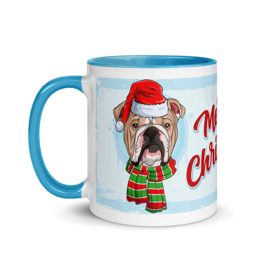 Merry Christmas Mug with Color Inside