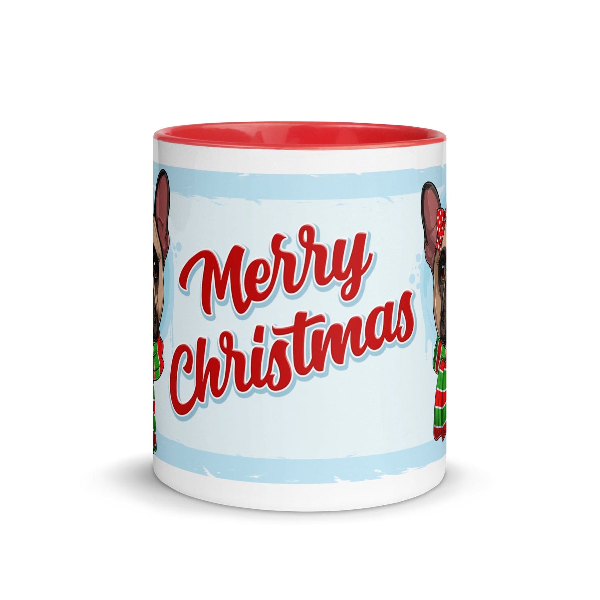 Merry Christmas Mug with Color Inside