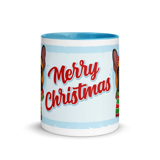 Merry Christmas Mug with Color Inside