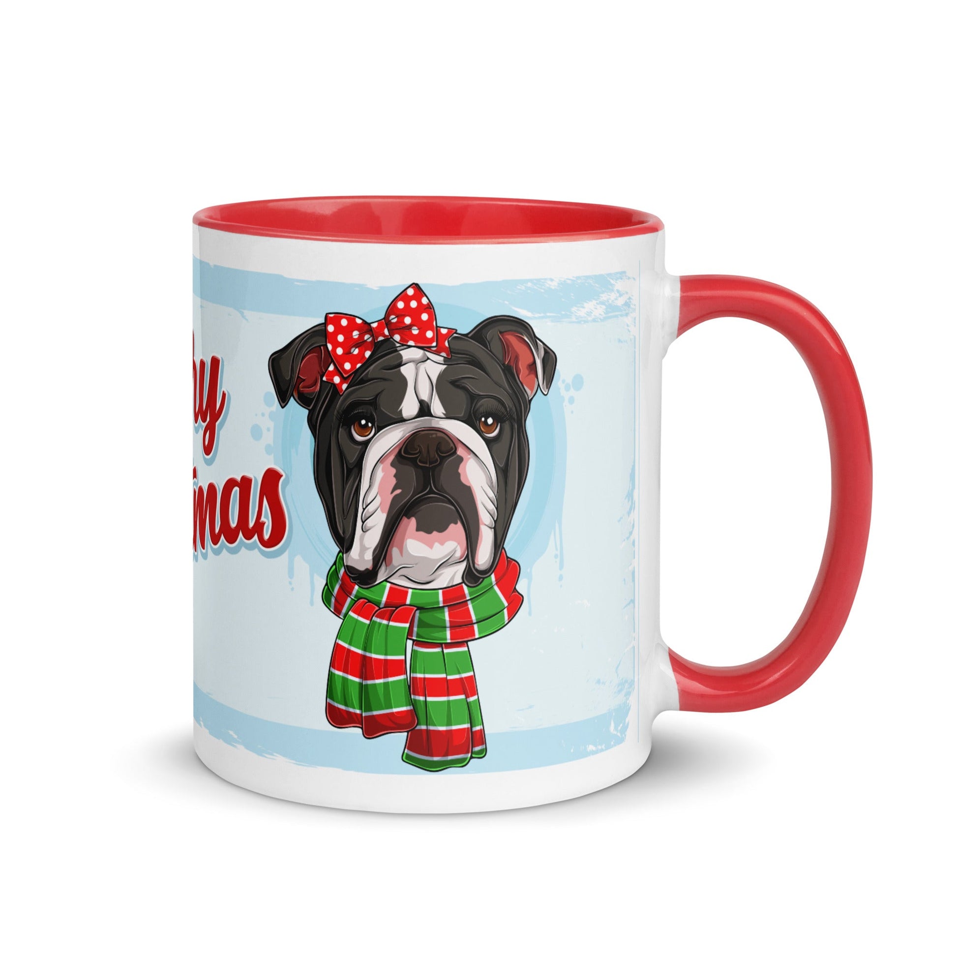 Merry Christmas Mug with Color Inside