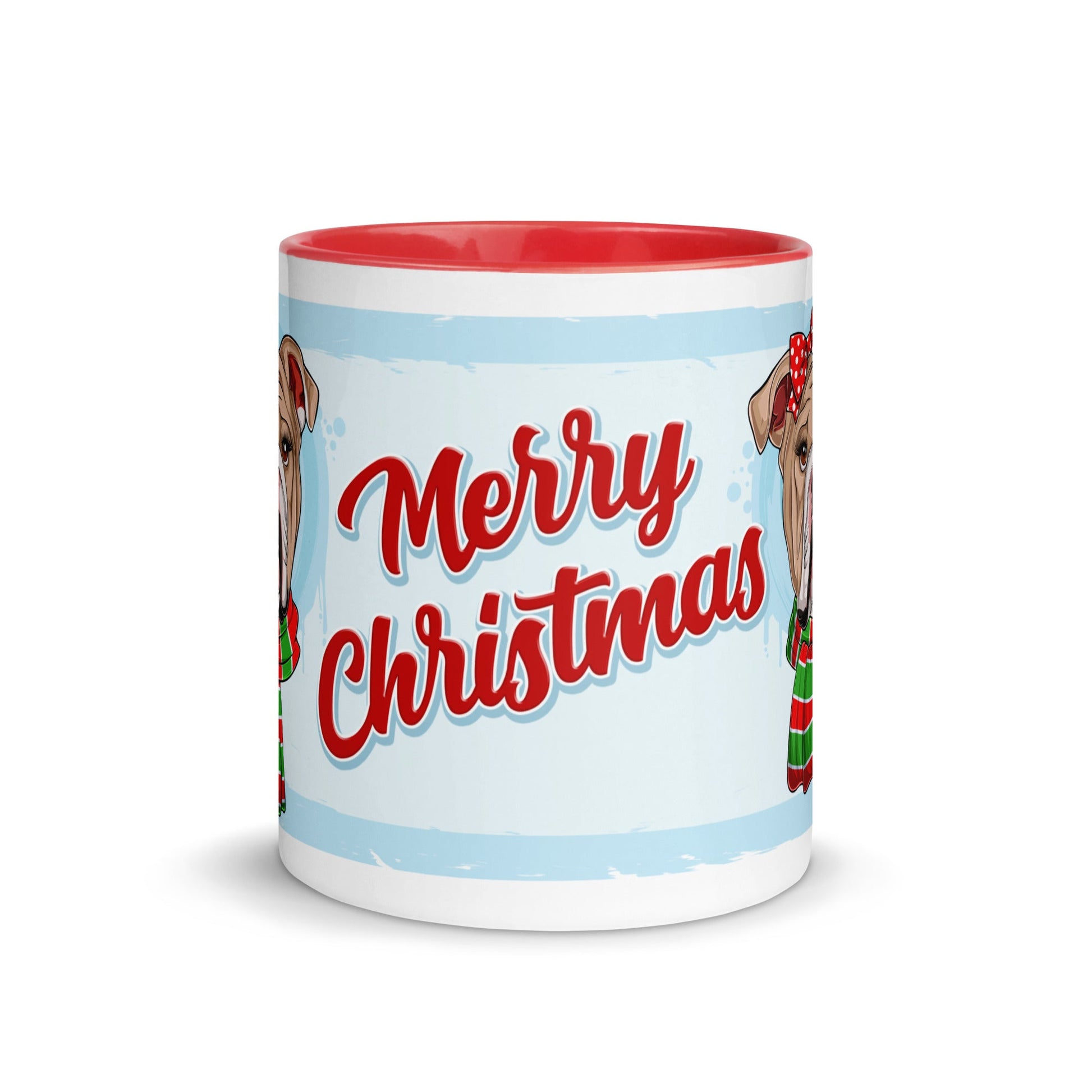 Merry Christmas Mug with Color Inside