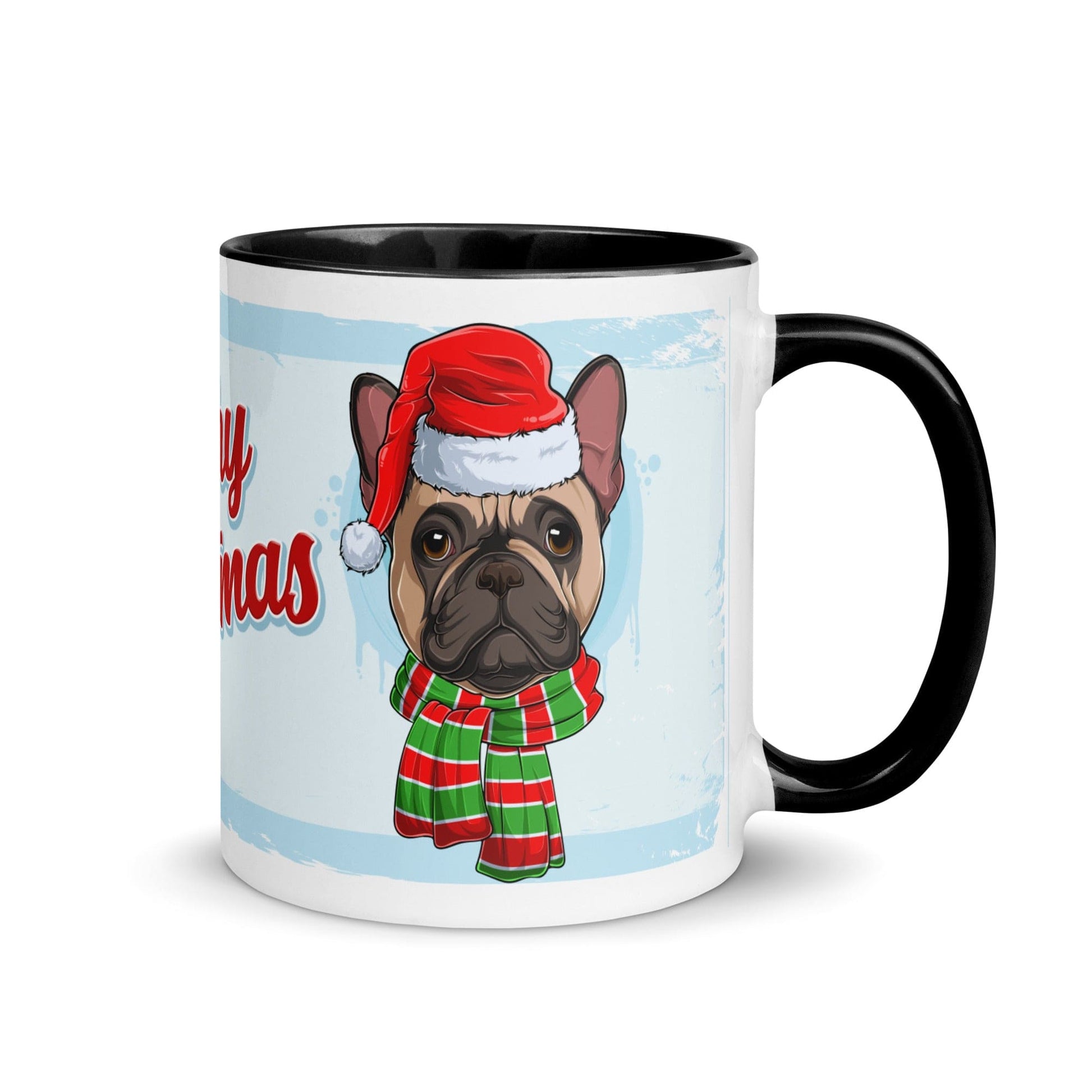 Merry Christmas Mug with Color Inside