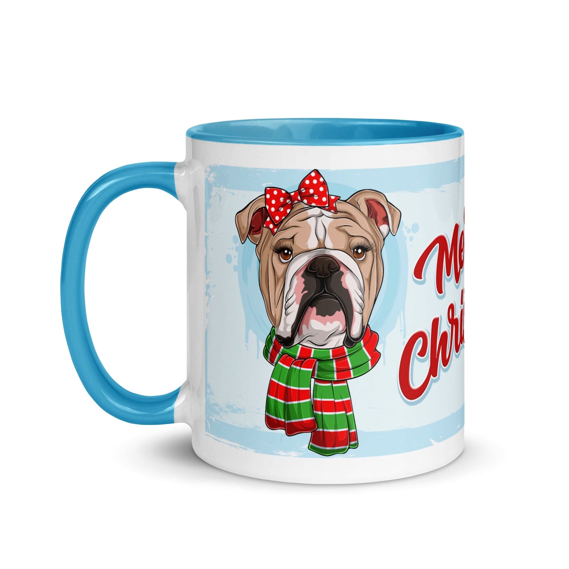 Merry Christmas Mug with Color Inside