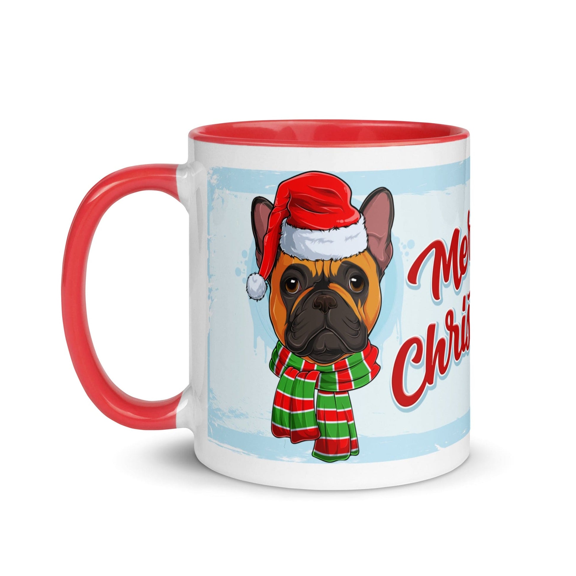 Merry Christmas Mug with Color Inside