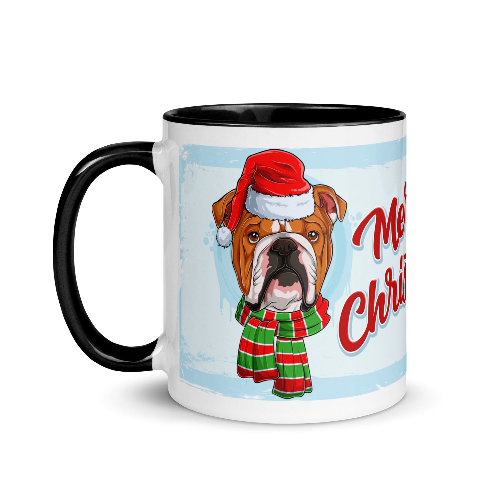 Merry Christmas Mug with Color Inside