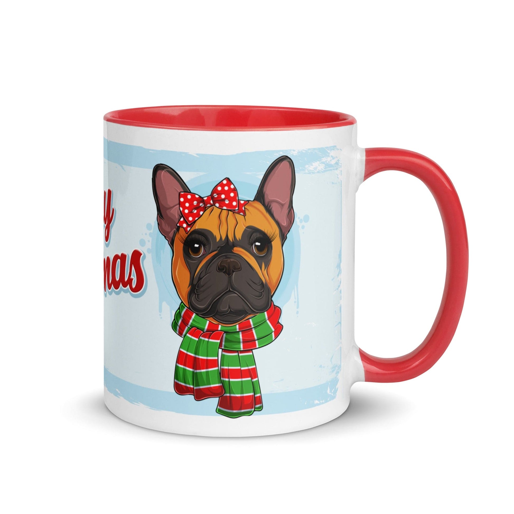 Merry Christmas Mug with Color Inside