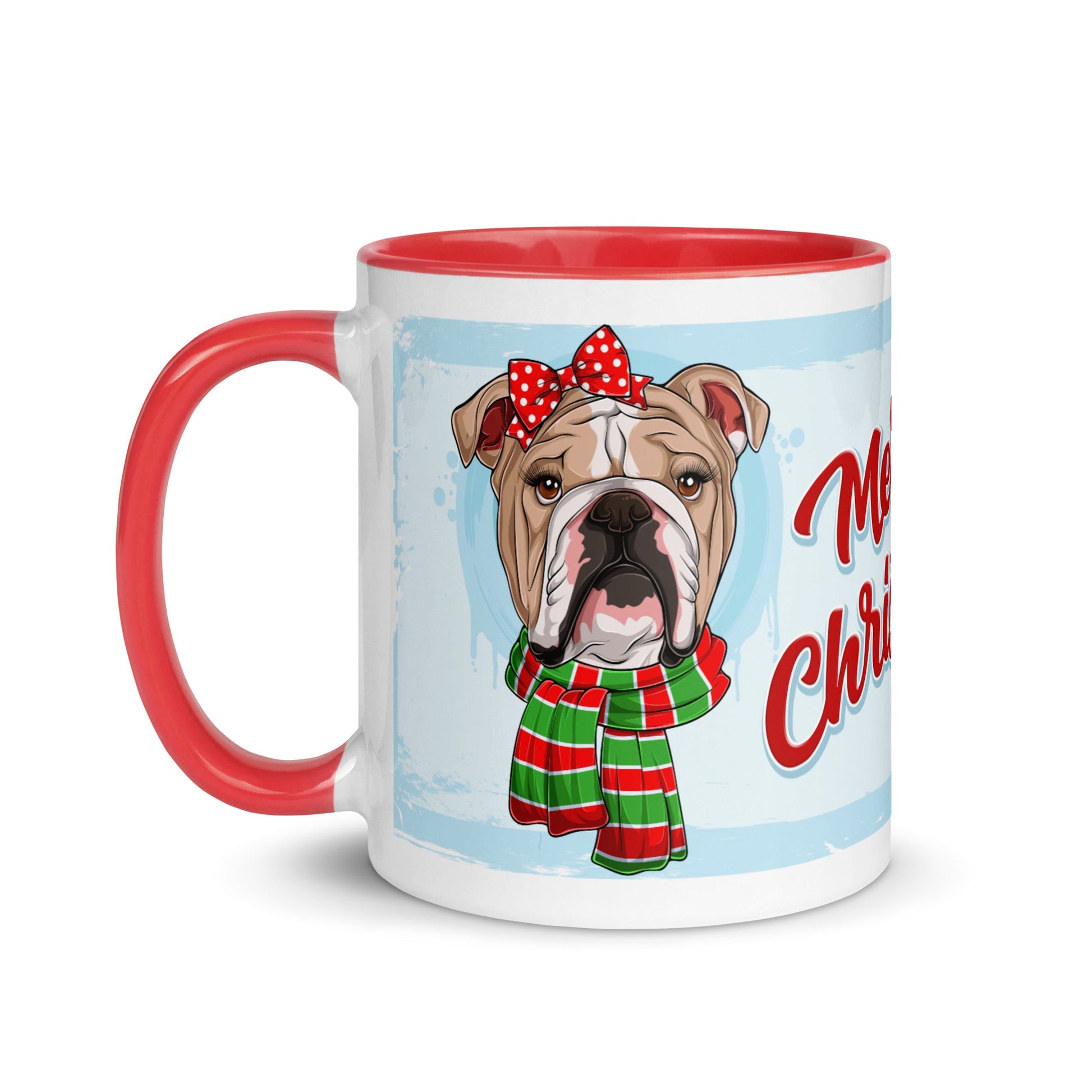 Merry Christmas Mug with Color Inside