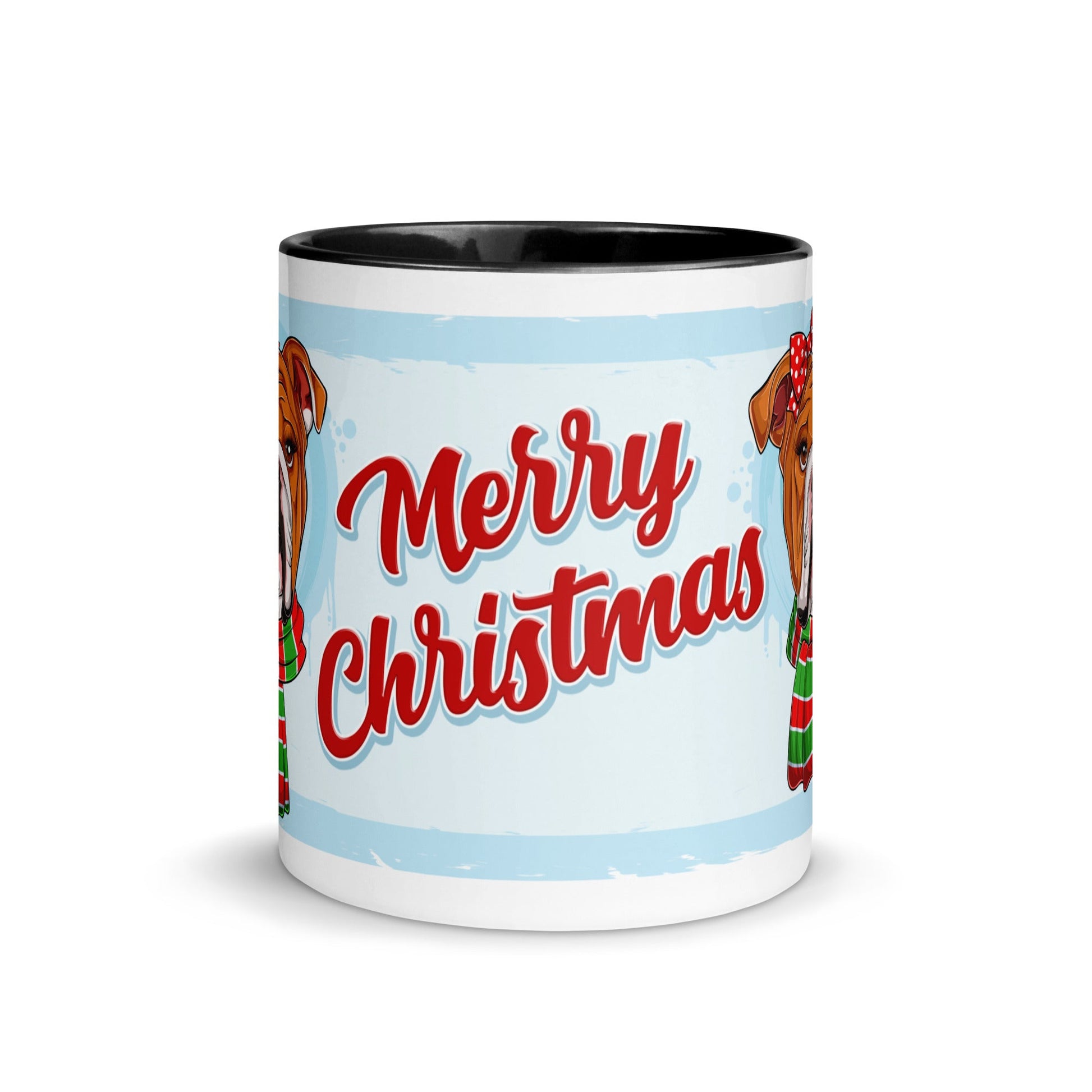 Merry Christmas Mug with Color Inside