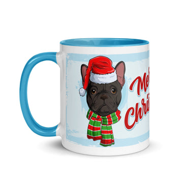 Merry Christmas Mug with Color Inside