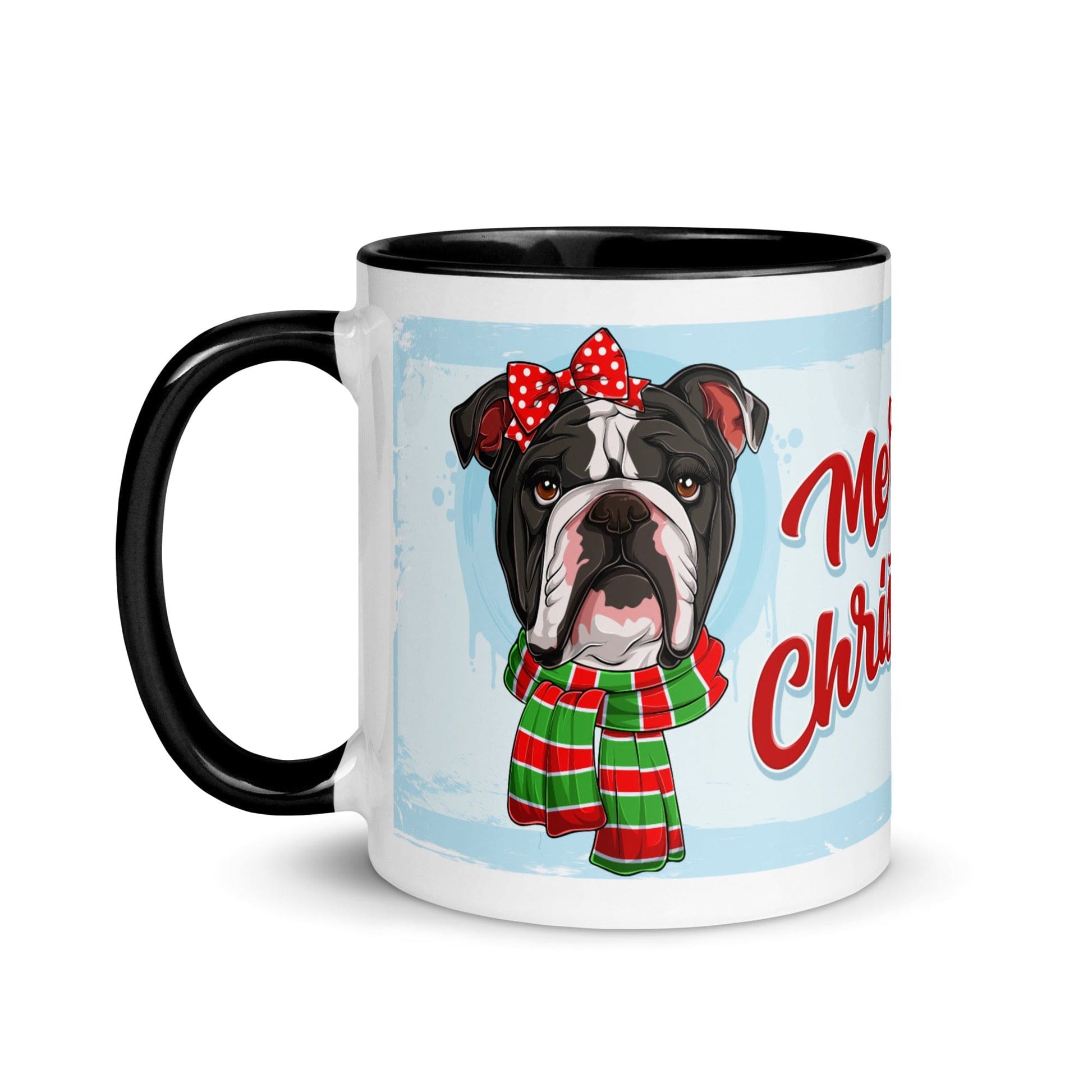 Merry Christmas Mug with Color Inside