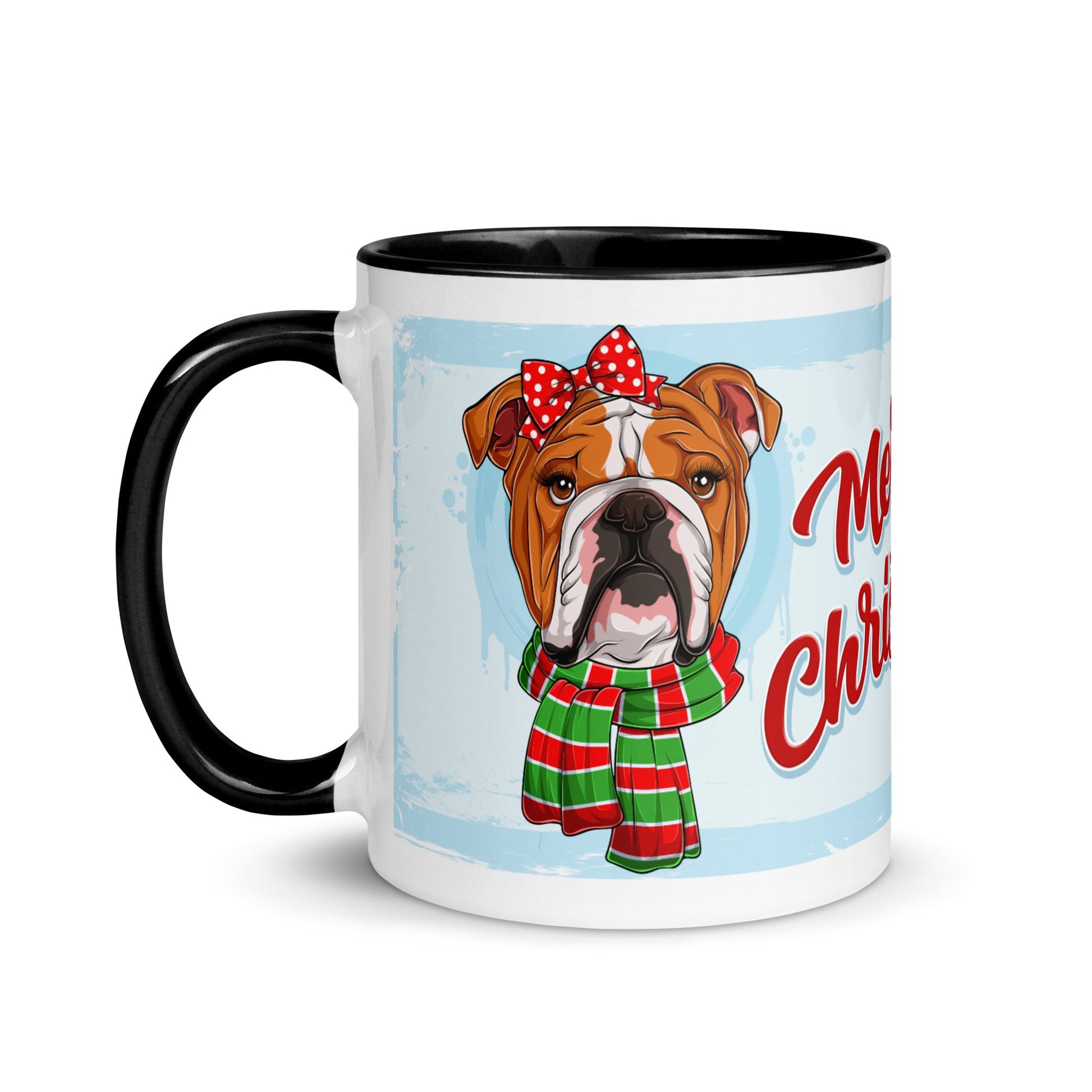 Merry Christmas Mug with Color Inside