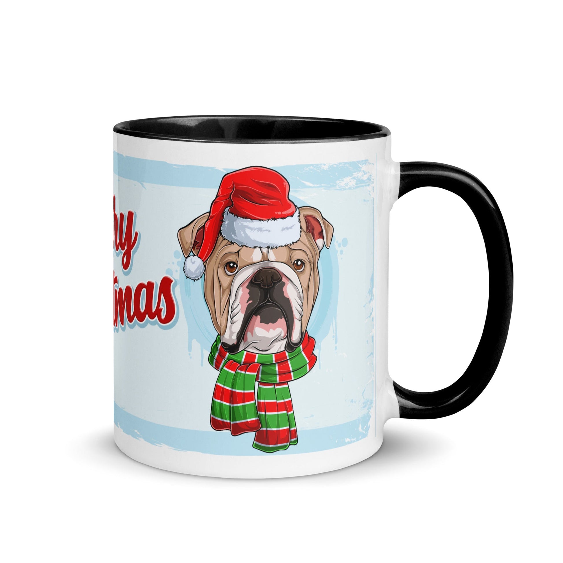 Merry Christmas Mug with Color Inside